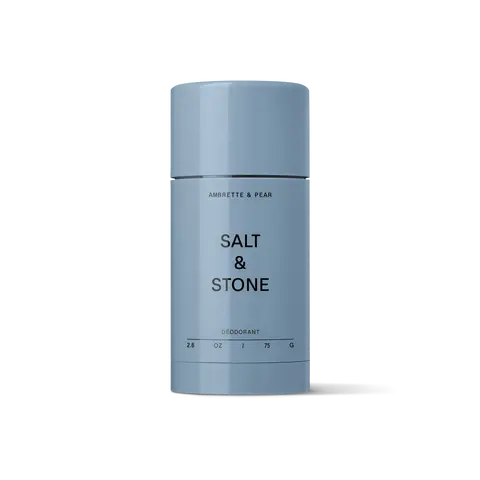 Salt & Stone Deodorant (2.6 oz) - Extra Strength Aluminum-Free Deodorant with Seaweed Extracts, Prebiotics, Niacinamide, Bergamot & Neroli Aroma for Restoring Freshness in Men & Women, Unisex Deodorant
