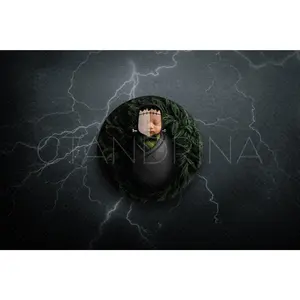 Frankenstein Baby Newborn Digital Backdrop