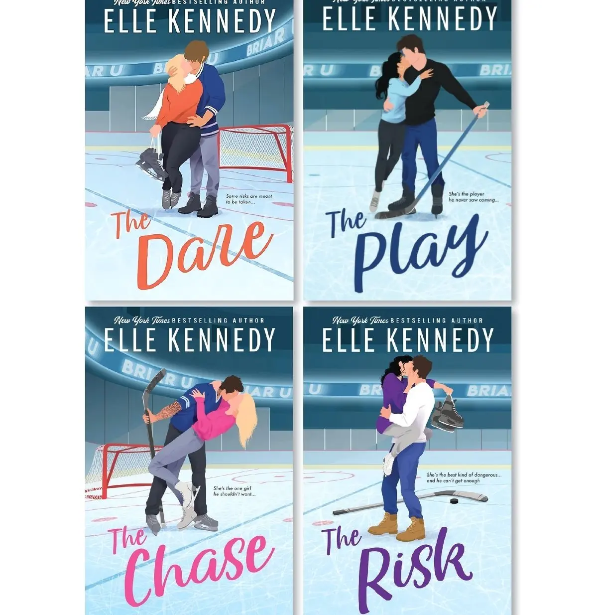 Briar U Series Book Collection Set by Elle Kennedy - Contemporary Hockey Romance, BookTok Bestsellers