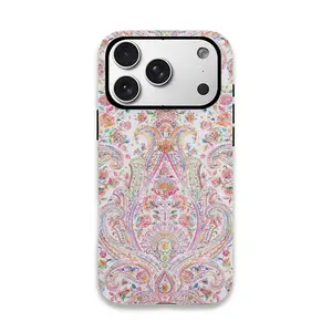 A colorful print pattern, durable and shock-absorbent glossy 2-in-1 phone case, suitable for iPhone 17 16 15 14 13 12 11 X, Samsung and other series models. It can be given as a holiday gift to friends or kept at home.
