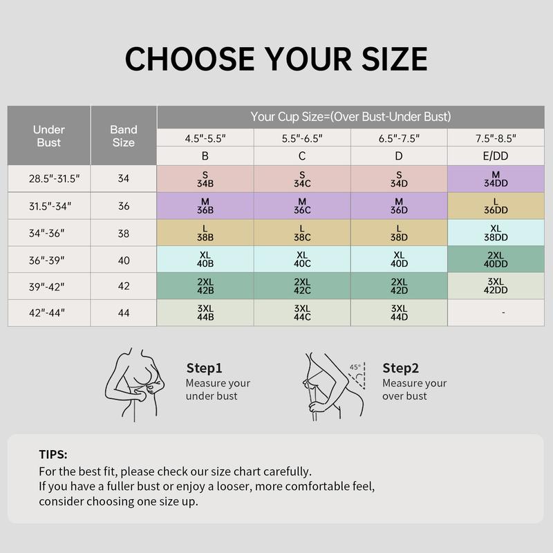 REALWILL Women Wireless Push Up Jelly Bra Supportive Seamless Bras for Women Double-Layer Lifting Straps Full Coverage Comfortable No Underwire T-Shirt Padded Bras Vneck Everyday Bras Springtok Valentine's Day