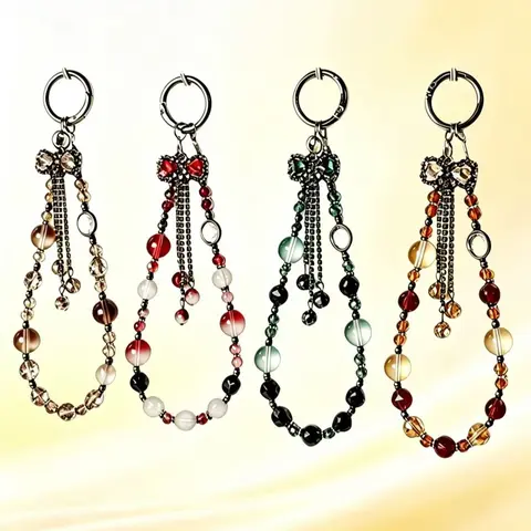 Siren Funny Phone Chain Handmade Phone Accessory with Stylish Aluminum & Durable Nylon, 25cm Length, Universal Fit for All Phones, Perfect for Daily & Travel Use