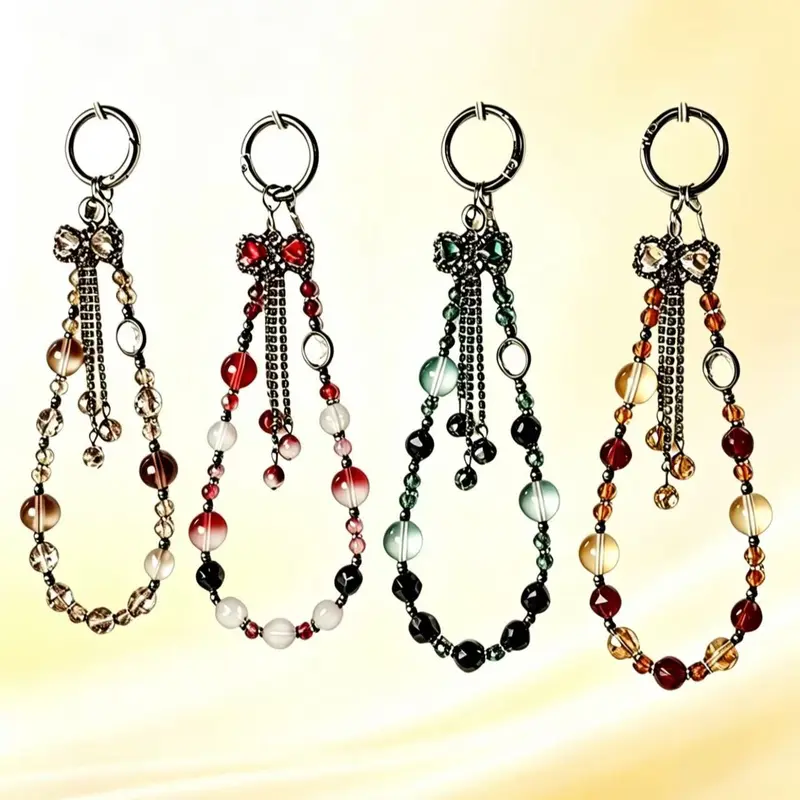 Siren Funny Phone Chain Handmade Phone Accessory with Stylish Aluminum & Durable Nylon, 25cm Length, Universal Fit for All Phones, Perfect for Daily & Travel Use