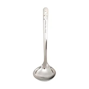 KAWASIMAYA LULU Pig Stainless Steel Ladle Spoon - 24cm Long Handle, Anti-Scald, Perfect for Soup, Porridge, Stew