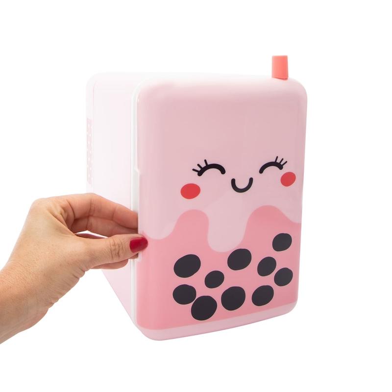 Boba Tea Mini Beauty Fridge for home and office and for make up products skin care drinks cosmetic product storage