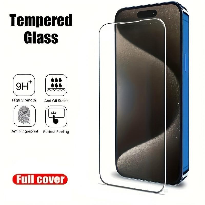 High-Definition Tempered Glass Screen Protectors That Are Easy to Install And Fingerprint-Resistant, Suitable for Iphone 17/16/15/14/13/12/11 Pro Max Plus, As Well As The 7, 8, SE, And XR Series