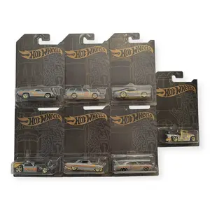 Hot Wheels 2019 Satin & Chrome Series – 1:64 Scale Diecast Toys Collectible Cars