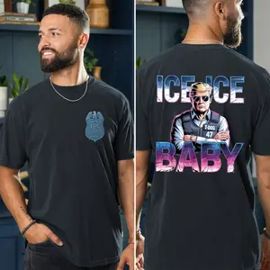 Ice Ice Baby Trump Shirt, Unisex Tee, Trending Graphic Tee