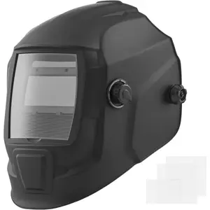 VEVOR Welding Helmet Auto Darkening, 3.94x 3.15 True Color Welding Hood, Solar-Powered Welder Mask 4 Arc Sensors, Wide Shade 4/5-9/9-13 for TIG MIG Weld Cutting Grinding Application - METIS SeriesVEVOR Super Brand Day