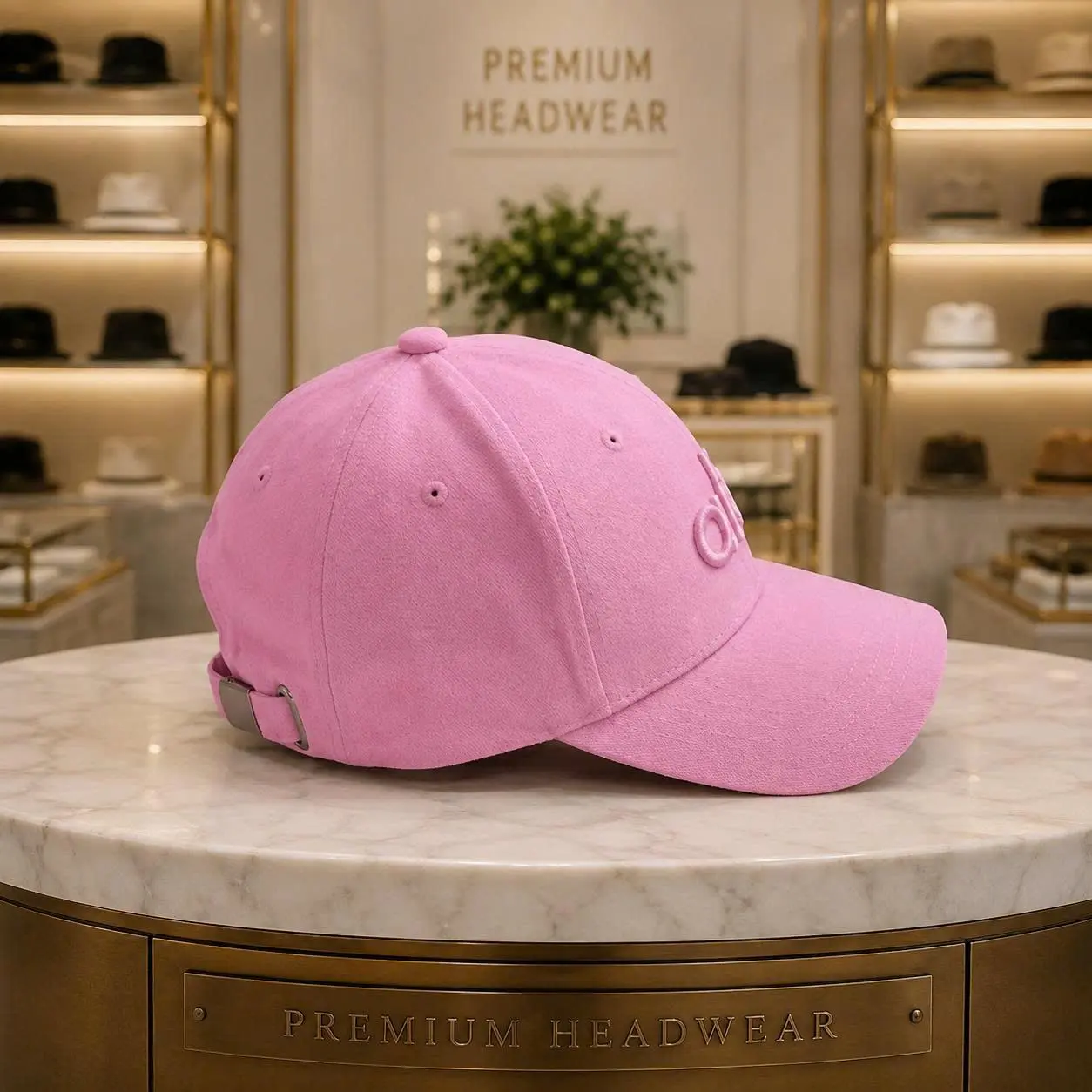 Alo Yoga Premium Unisex Cotton Dad Hat - Embroidered Logo, Adjustable Curved Brim, Sports Collectibles Accessory for Golf, Outdoor Casual Wear