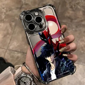 Transparent Shockproof Case with Stylish Anime Design for iPhone 17 16 15 14 13 12 11 PRO MAX PLUS AIR and 16E AIR XR XS MAX 7 8 Plus Series - Soft and Durable Back Cover