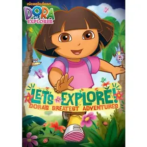 USED-Dora the Explorer: Let's Explore! Dora's Greatest (DVD)