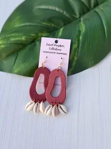 Irie Cowry Shell Dangles