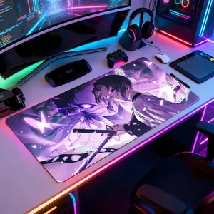 K-Shinobu Kochou Mouse Pad Mousepad Large Anime Mousepad Gaming LockEdge Thickened Computer Keyboard Table Desk Mat