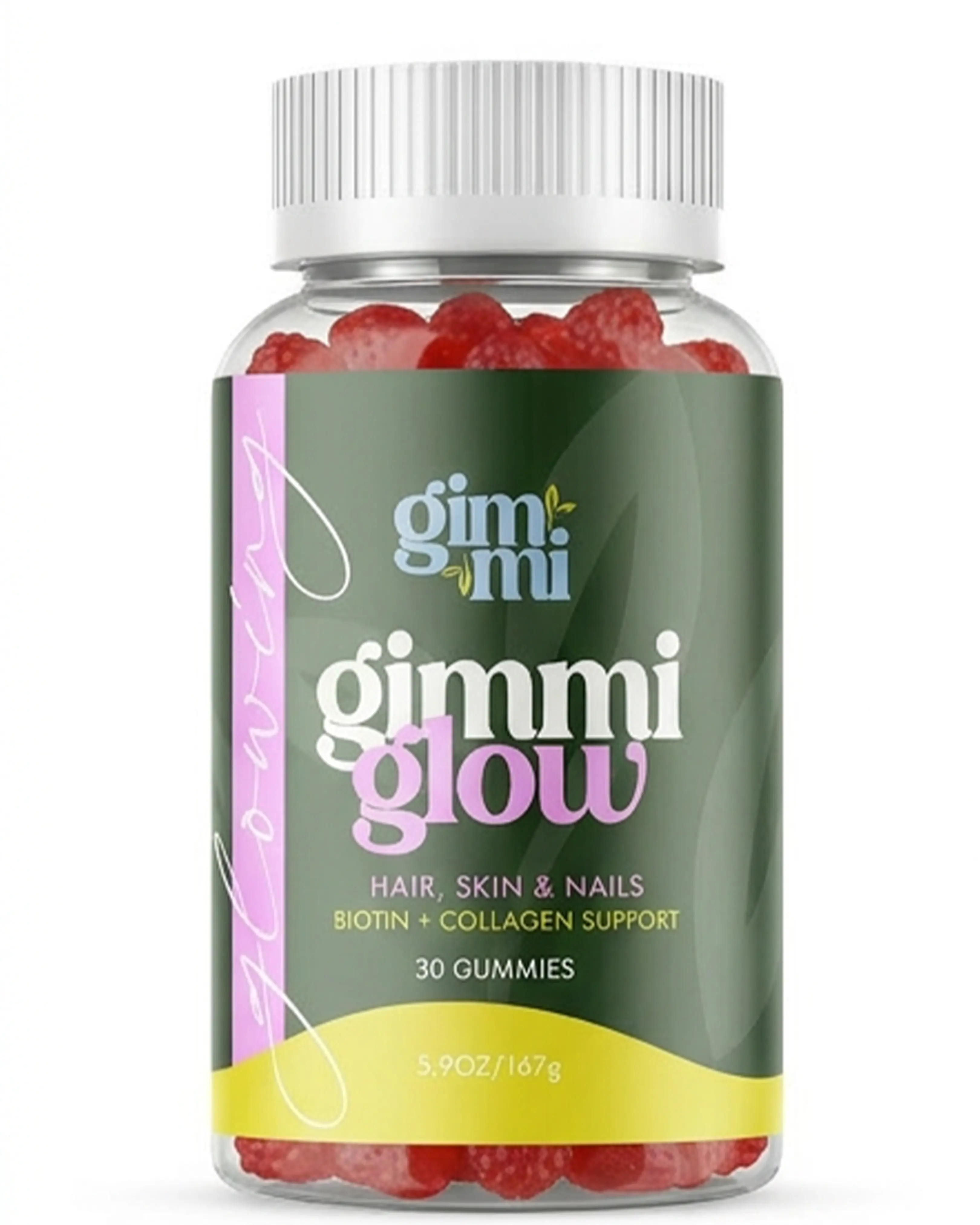 Gimmi Glow Vitamin Supplements, Beauty-Focused Health & Nutrition Support for Daily Wellness