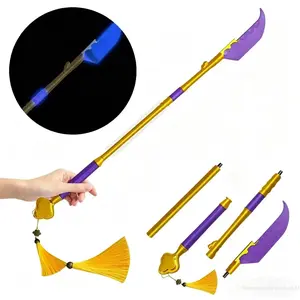 Mira Long Knife Cosplay Costume Accessory, Lighted Colorful Blade, 3D Printed Arm Prop, Halloween Carnival Party Gift
