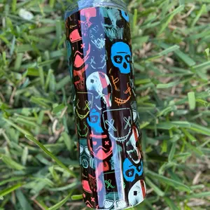 Mask Men Tumbler Drinkware