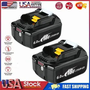 6Ah for Makita 18V Battery (BL1840 BL1830B BL1850B BL1850BL1860 BL1815 ) Replacement LXTLithium-Ion Battery with LED Indicator high-quality