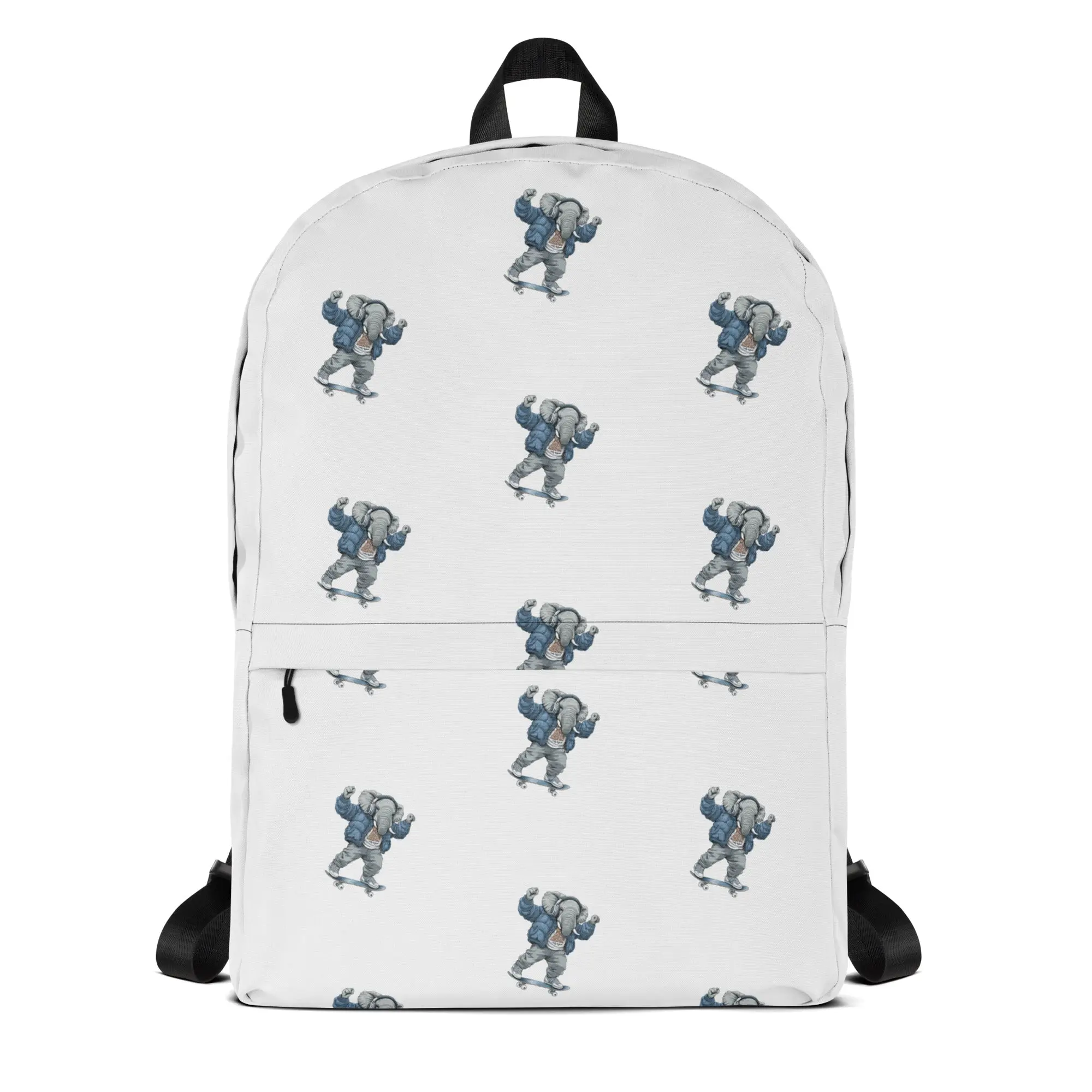 Skateboarding Elephant Backpack | BIG MOVES Pattern Pack (Medium Size)