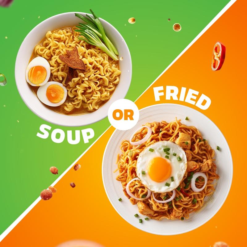 Assorted Asian Instant Noodles Variety Box by Mi Sedaap