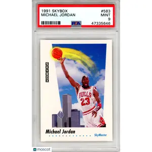 1991 Skybox Michael Jordan #583 PSA 9