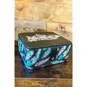 Feather Rain Jewelry Box