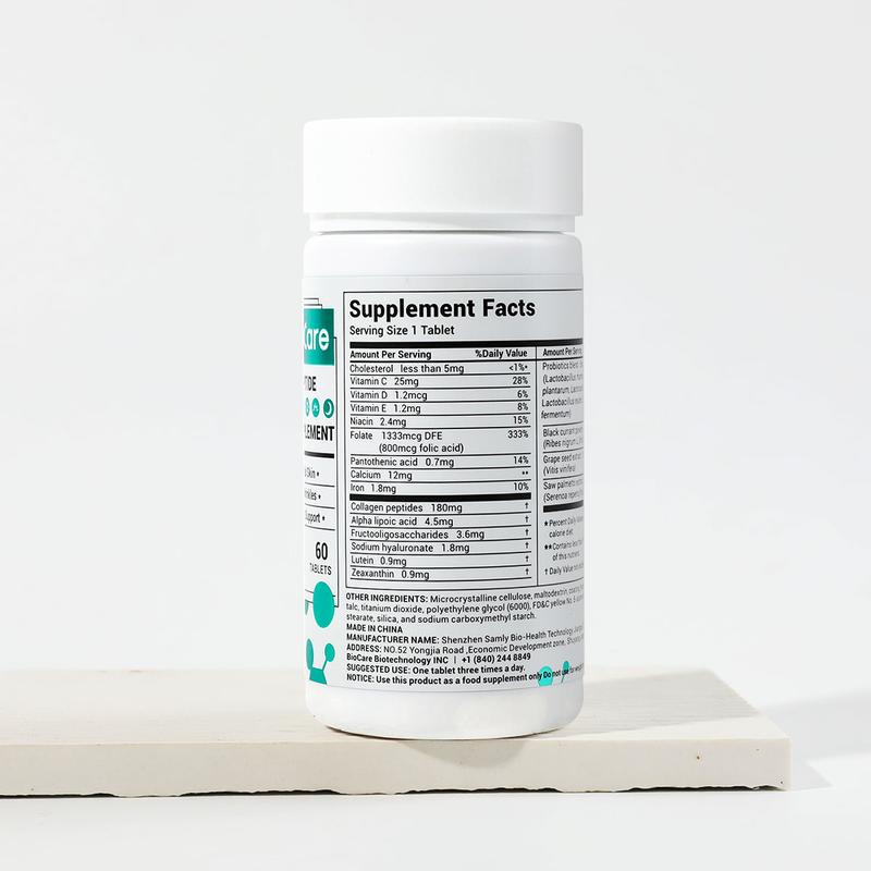 DrBioCare Collagen 6 bottle, Vitamin & Mineral, Vb & Multivitamin, Contains Vd3,VC,Probiotics,VE,Healthcare Supplement Dietary Colagen