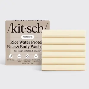 Rice Water Protein Restoring Face & Body Wash Bar Rice Water Protein Restoring Face & Body Wash Bar