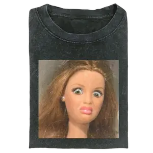 Funny Vintage Washed Crew Neck Tee Heavyweight(230g) Regular Fit Casual Comfort Breathable Short Sleeve Funny T-shirts for Summer Fashion Men&Women's Top for Daily Wear Valentine's Day Valentine's Day gift festival gift hooded sweatshirt