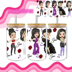 Selena UV DTF Cup Wrap