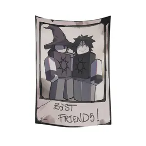 Two Time, Roblox best friend tapestry, Patriotic, American Flag Wall Tapestries, Indoor Home Decor, Gift Idea,  Decoration Items Diy Decorative