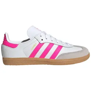 adidas Samba OG Cloud White Lucid Pink Gum JQ2827 PS Fashion Shoes New
