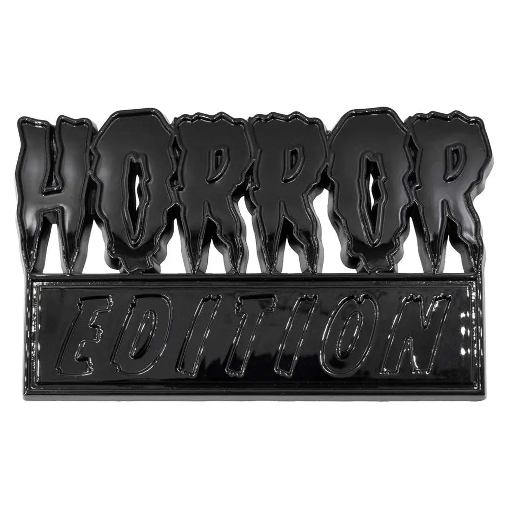 Horror Edition Black Stick On Emblem Horror Edition Black Stick On Emblem