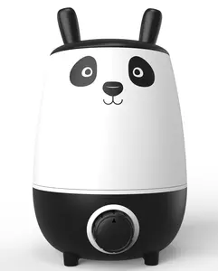 Panda Baby Humidifier, 2.5L Top Fill Whisper Quiet Humidifier for Baby Nursery & Kids Bedroom, Easy Clean & Fill, 20 Hour Run Time
