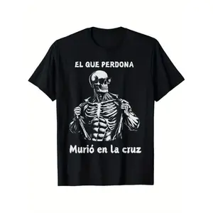 chidas gym funny sarcasm slang mexican skull sayings t shirt fashionable short sleeved comfortable and versatile summer t shirts black