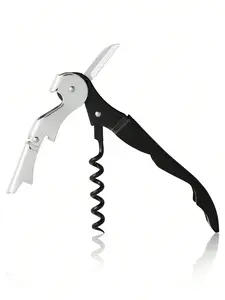 Must-have for gatherings! This galvanized tool opens red wine & beer, also acts as a screwdriver. Solid quality and practical all year round #LifeHacks #BarTools
