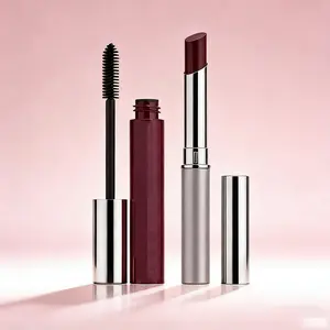 ️ Complete Your Look! Black Honey Lipstick + High Impact Mascara Bundle!  Buy 1 Get 1 FREE + Random Foundation Stick. Natural Tinted Lips & Defined Lashes. Must-Have!