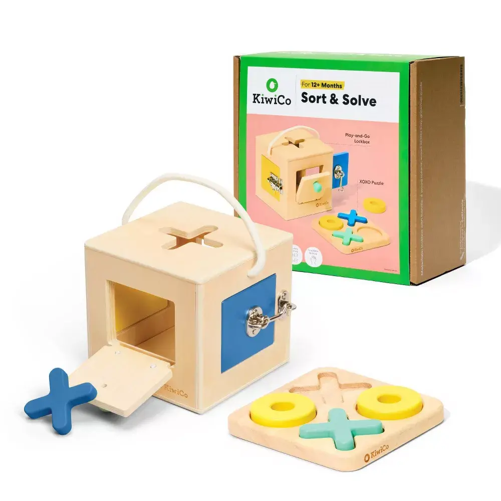 KiwiCo Activity Play Center 12m+ - Sort & Solve 6pc