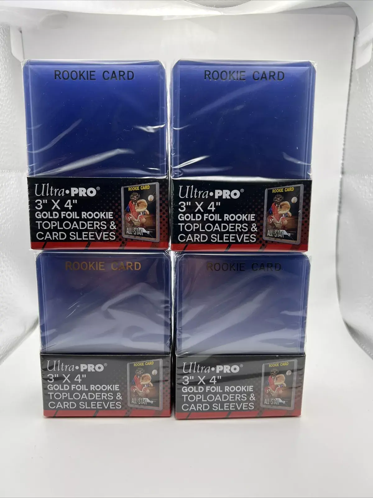 100 Ultra Pro Rookie Card Toploaders + 100 Penny Sleeves Bundle 100 Ultra Pro Rookie Card Toploaders + 100 Penny Sleeves Bundle
