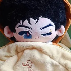 Stuffed 20cm Anime Game DC Bat man Bruce Wayne Cartoon Plush Doll Toy COS Dress-up Children Adults Collectible Cotton Gifts
