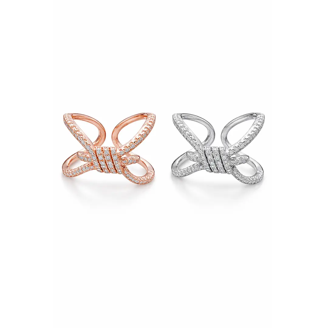 Untouchable Barbed Wire Ring