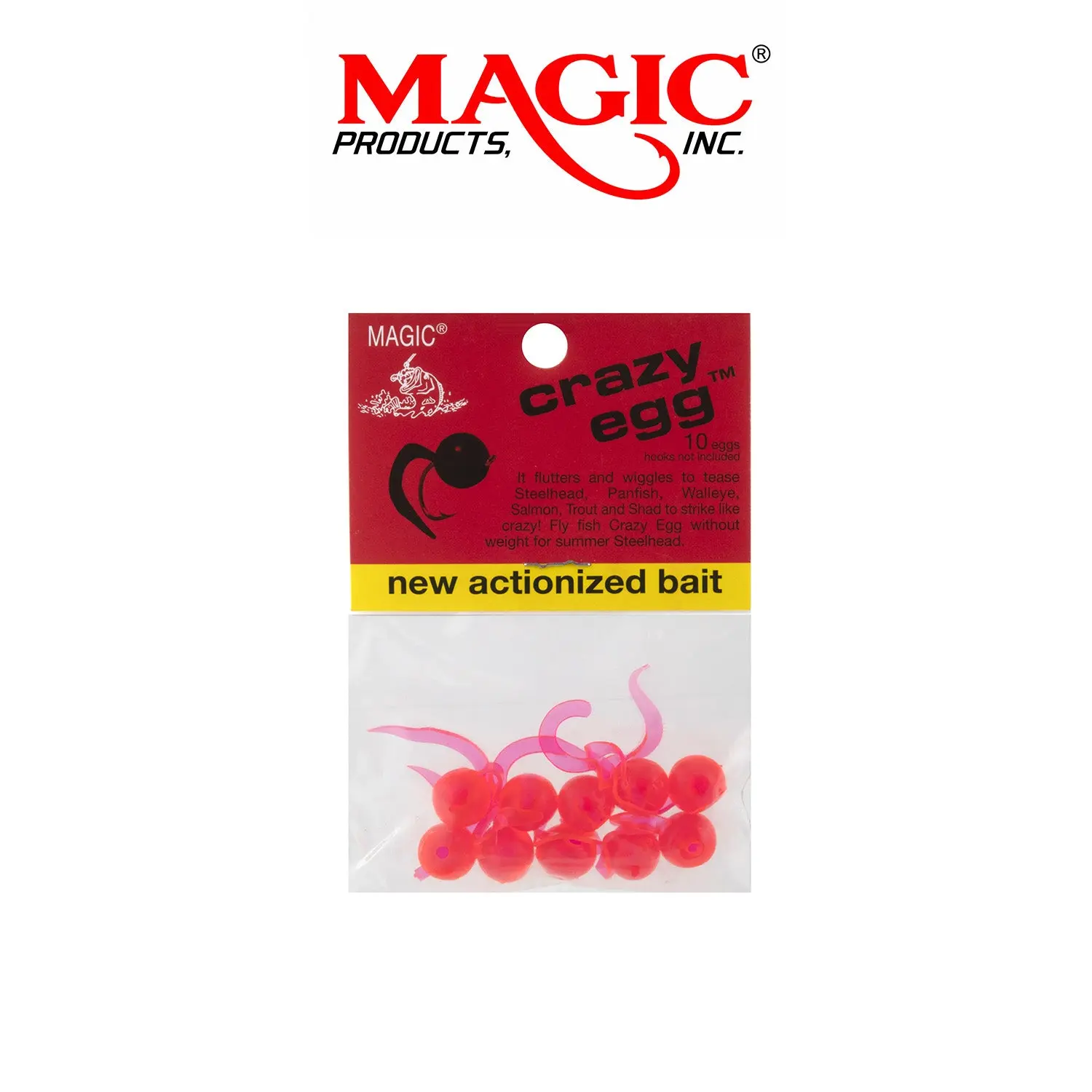 Magic Products Crazy Egg Glow Fishing Bait
