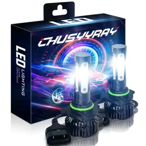 9006 LED Headlight Bulbs 6000K For Chevrolet C K 1500 2500 3500 Bright Low Beam Truck Vehicle