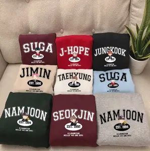 Cute BangTan Members Chibi Sweatshirt, Bnagtan Group Sweatshirt, Gift For Fan