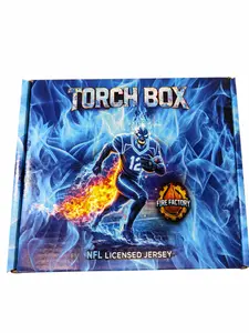 PYT Single NFL Authentic Fire Factory Torch Exclusive Vaulted Breaks Jerseys