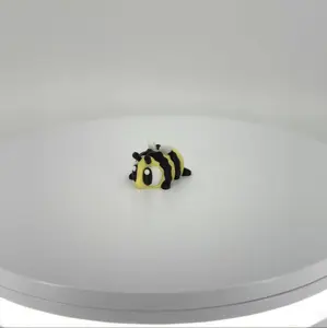 Buzz the Bee Mini - Small Articulated Collectible for Display Fidget Friendly Movement Lightweight Durable and Full of Charm