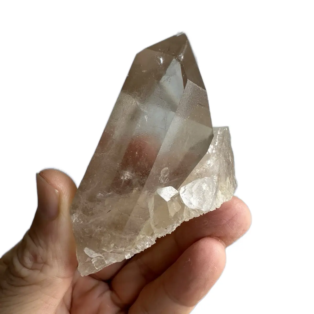 Lemurian Quartz Crystal Point (Grade AAA)