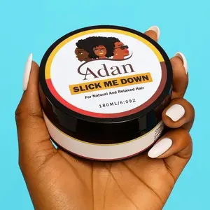 Slick Me down, A premium hair pomade and perfect gel replacement for slick hair styles.