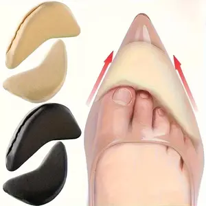 High Heel Shoe Head Plugs, Soft Memory Foam, Anti-Slip Anti-Crack Foot Pads, Reduce Shoe Size, Protect Toes, Prevent Slipping, Suitable for High Heels