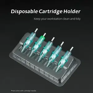 10/20/50pcs Disposable Tattoo Needle Stand, Keeping the Workbench and Integrated Needles Clean and Tidy, Suitable for Tattoo Artists and Beginners - Professional Tattoo Tools Help You Maintain Cleanliness and Neatness During Work. The Perfect Tattoo Acces